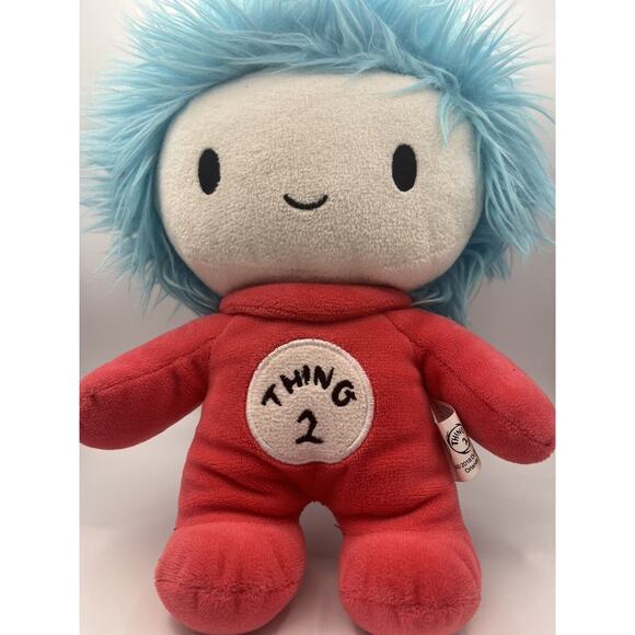 Dr. Seuss Plush Universal Studios Baby‎ Thing 2 Plush Cat In The Hat 10 Inch - Picture 1 of 6